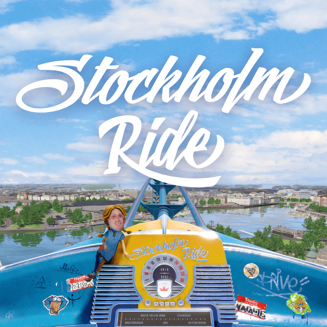 VR Ride around Stockholm